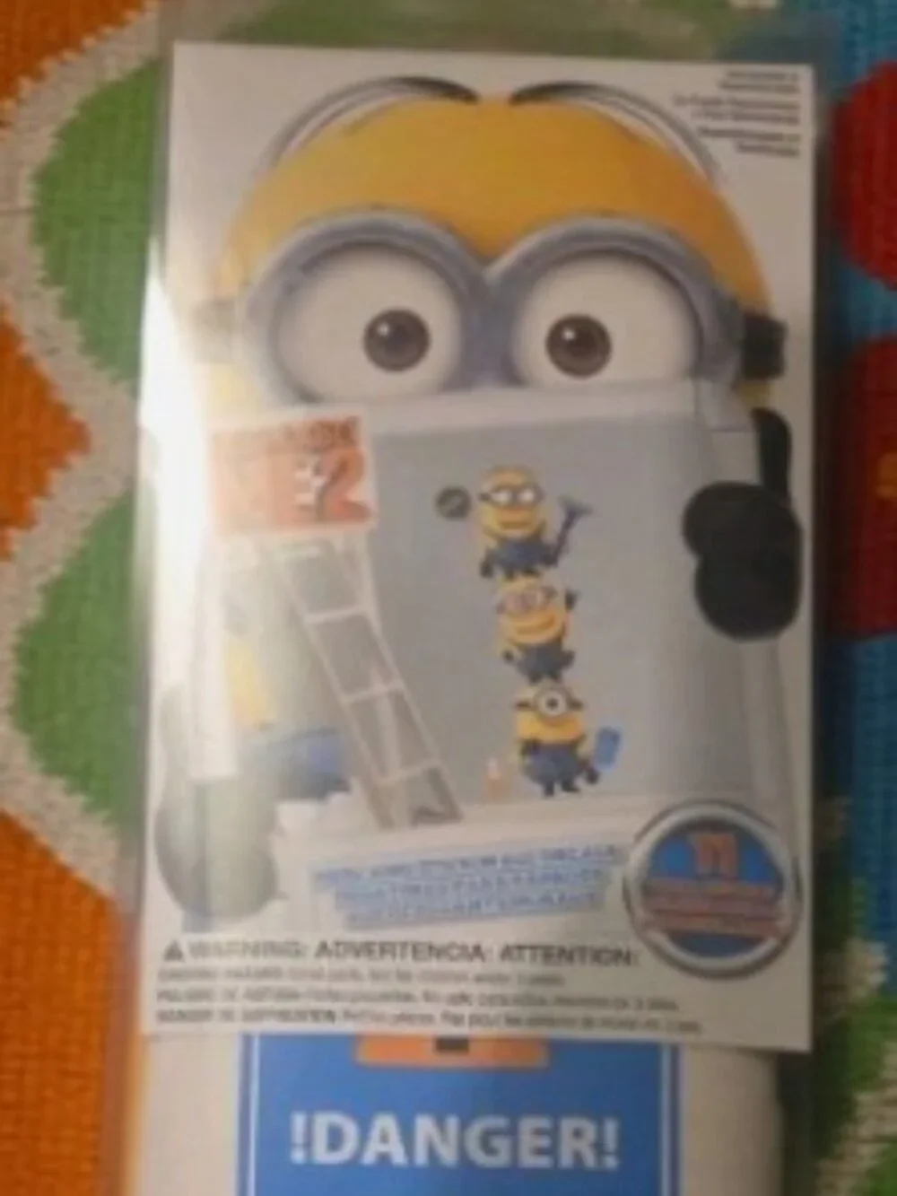 New Minions Despicable Me 2 Giant Peel and Stick Giant Wall Decals, RMK2081GM